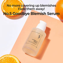 [Numbuzin] No.5 Goodbye Blemish Serum 50ml – Dark Spot Correcting & Brightening Serum – Authentic Korean Skincare in Pakistan - numbuzin