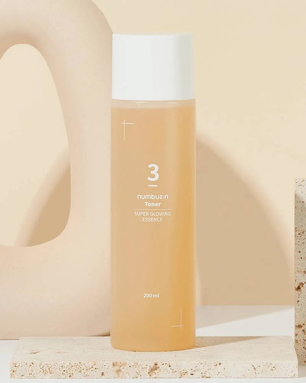 [Numbuzin] - Numbuzin No.3 Super Glowing Essence Toner 200ml - Korean-Skincare Pakistan