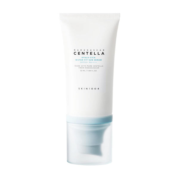 [SKIN1004] Madagascar Centella Hyalu - Cica Water - Fit Sun Serum SPF50+ PA++++ - 50ml – Korean Sunscreen for Oily & Sensitive Skin - SKIN1004