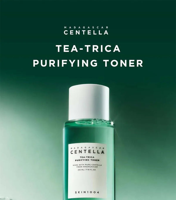 [SKIN1004] Madagascar Centella Tea - Trica Purifying Toner 210ml – for Acne - Prone Skin | Authentic Korean Skincare pakistan - SKIN1004