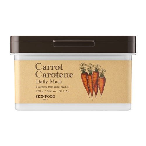 Skinfood Carrot Carotene Daily Mask 270g - 100% Korean Skincare Pakistan