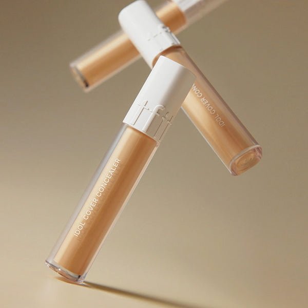 TFIT Idol Cover Concealer Y01 texture swatch on skin