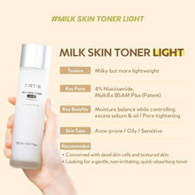 [TIRTIR] [MINI] MILK SKIN Light TONER 20ml-Korean-Skincare.pk